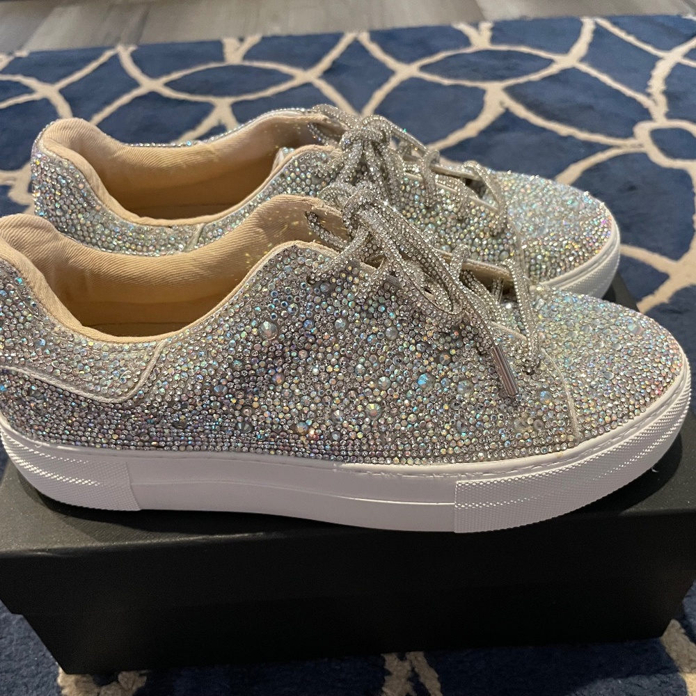 Betsey Johnson Sparkle Sneaker